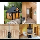 thumbnail CHALET BARBECUE + SAUNA + VESTIAIRE 9.20 m² - KOTA SAUNA